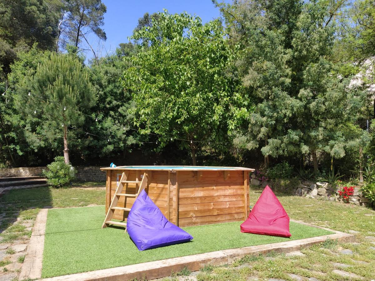 Masia Can Ninot Santa Susanna Bagian luar foto