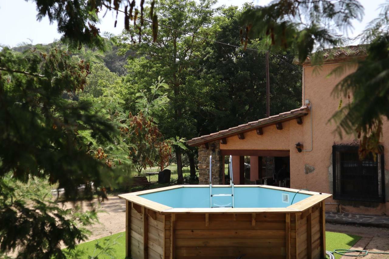 Masia Can Ninot Santa Susanna Bagian luar foto